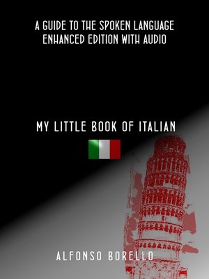 cover image of My Little Book of Italian